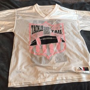 Zeta Tau Alpha ZTA sorority football jersey